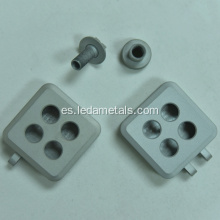 Servicio de piezas de metal CNC de carcasa de sensor de aluminio personalizado